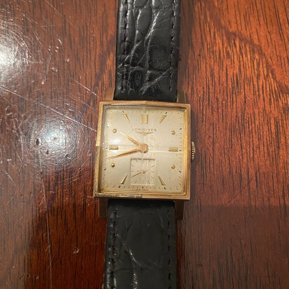 Vintage Swiss Longines Watch & Case - Picture 3 of 12